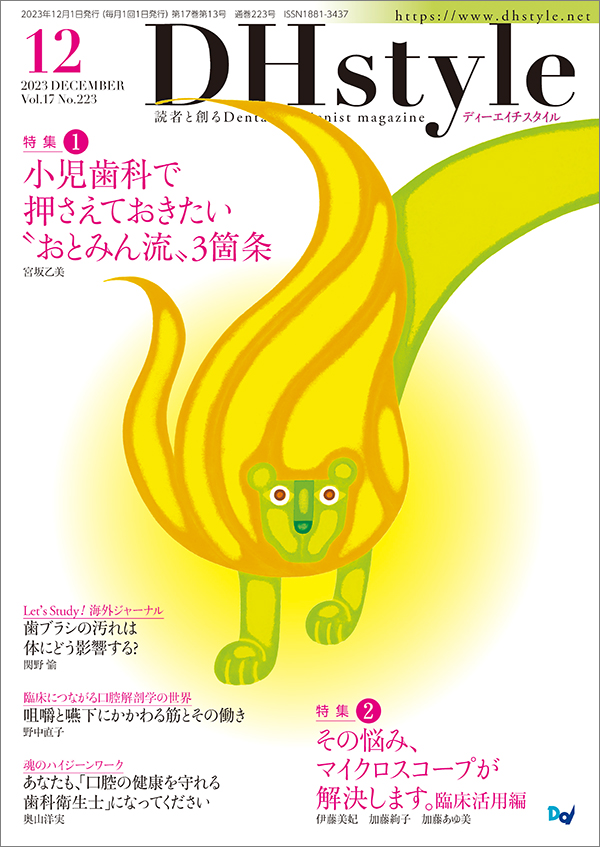 DHstyle2023年12月号 表紙